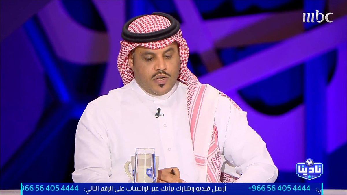 أحمد الحربي: النصر سيجد نفسه متصدر بسبب سهولة مبارياته القادمة عكس الهلال.. كان من المفترض على النصراويين الهدوء، هم منافسون على الصدارة ولم يكن هناك حاجة لمثل هذه الانفعالات التي حدثت في الأيام الماضية مجاناً على MBC شاهد برنامج #نادينا يوميا الساعة 11مساءً بتوقيت السعودية على #MBC1 لمتابعة البث المباشر
