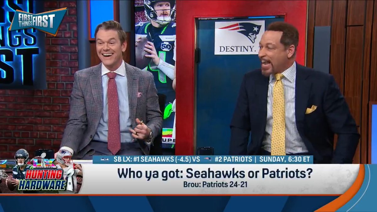 .Chris Broussard shocked EVERYONE with his pick for Super Bowl LX 🤯 “After all that, Wildes, I am sorry to tell you that….” 👀