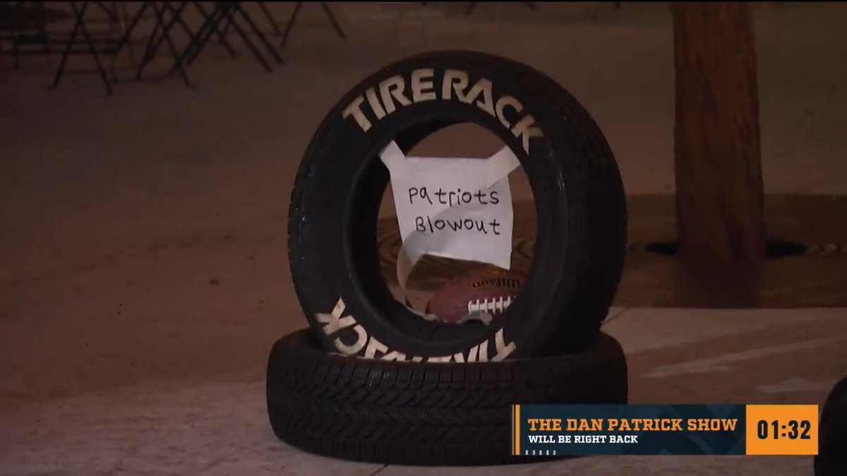 .Todd Fritz's arm is all set and ready in case an emergency QB is needed on Sunday, all thanks to TireRack.com. #PARTNER