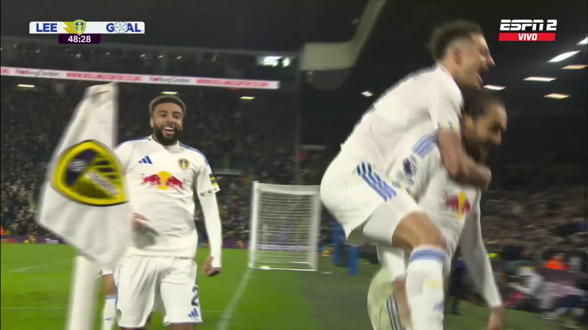¡¡COMO MESSI CONTRA ESTUDIANTES!! GOL DE PECHO DE CALVERT-LEWIN PARA EL 3-0 DE LEEDS VS. NOTTINGHAM FOREST. 📺 Mirá la #PremierLeague por #DisneyPlus Plan Premium