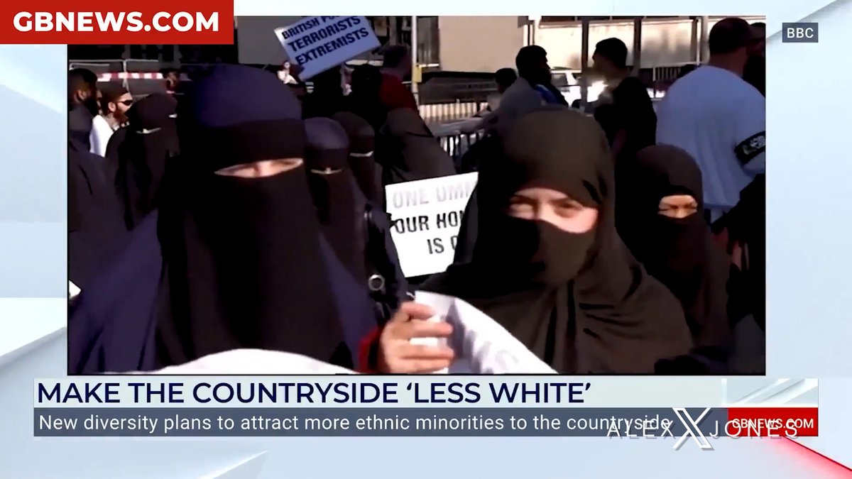 REPORT: "I Think We Might Be Finished As A Country & Probably An Entire Continent!" Anti-White Replacement Operations Go Into High Gear In The UK To Make The Countryside 'Less White'