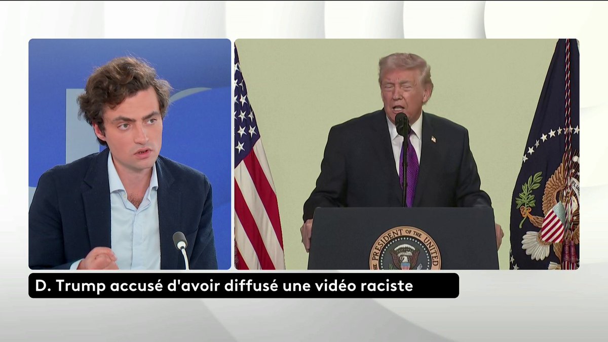 🔴 États-Unis : "Le racisme est intrinsèque à l’aventure politique de Donald Trump, depuis la remise en cause mensongère de la nationalité de Barack Obama jusqu’à sa rhétorique actuelle", affirme Nathan Devers. #LePourEtLeContre #canal16