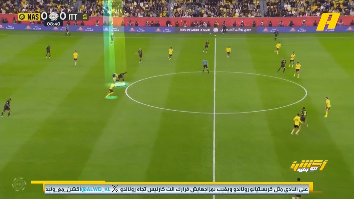 عن لقاء #النصر_الاتحاد عماد السالمي: - ضغط النصر على فابينيو ودومبيا الاتحاد 💪🏻 - النصر الأكثر نشاطا وأفكارا من الاتحاد 🏃🏻 - وقوف دفاع النصر قلل خطورة الاتحاد 👍🏻 - جواو فيليكس 🔥 مجاناً على MBC شاهد برنامج #أكشن_مع_وليد يومياً الساعة 11:00 مساءً بتوقيت السعودية على #MBCAction لمتابعة البث المباشر
