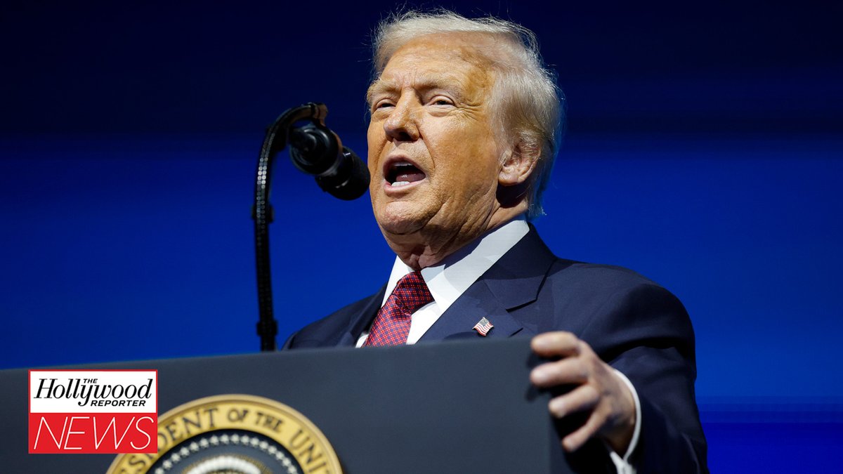 President Donald Trump has sparked outrage over a video he posted late Thursday night and then deleted on Friday morning that mocked former President Barack Obama and his wife Michelle Obama as animated apes #THRNews