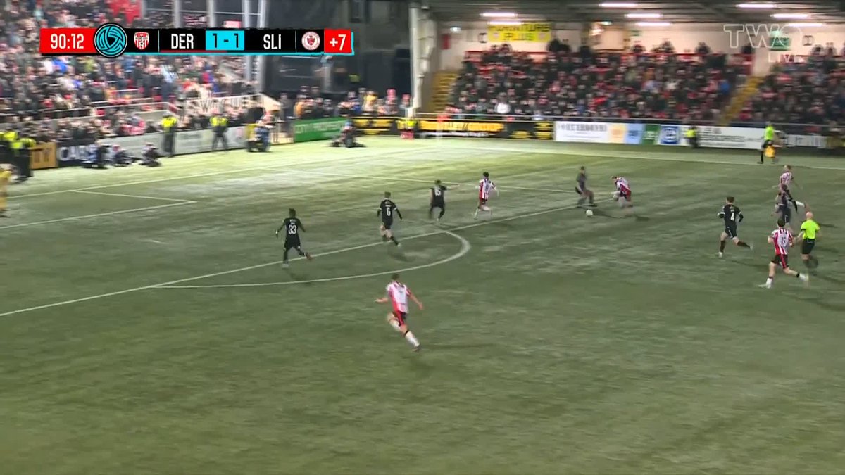⚡ LEAGUE DEBUT &amp; GOAL! Josh Thomas scores on his league debut 🔥 Derry City 2-1 Sligo Rovers #VMSport #LOI