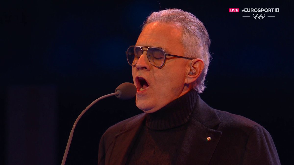 🔥🇮🇹 Señores, esto es para quedarse 𝒔𝒊𝒏 𝒑𝒂𝒍𝒂𝒃𝒓𝒂𝒔: con la voz del gran Andrea Bocelli 🫶 El Nessun dorma es una auténtica barbaridad #MilanoCortina2026