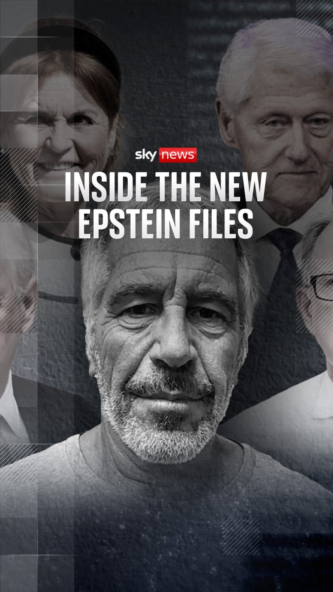 Sky News has combed through hundreds of thousands of files, photos and videos in the Epstein files. They stretch back decades, but their effect has been immediate. Sky's Tom Cheshire explains, along with Beth Rigby, Sam Coates Sky, Rhiannon Mills, David Blevins, James Matthews and Laura Bundock. Being mentioned in the Epstein files is not evidence of wrongdoing. 🔗