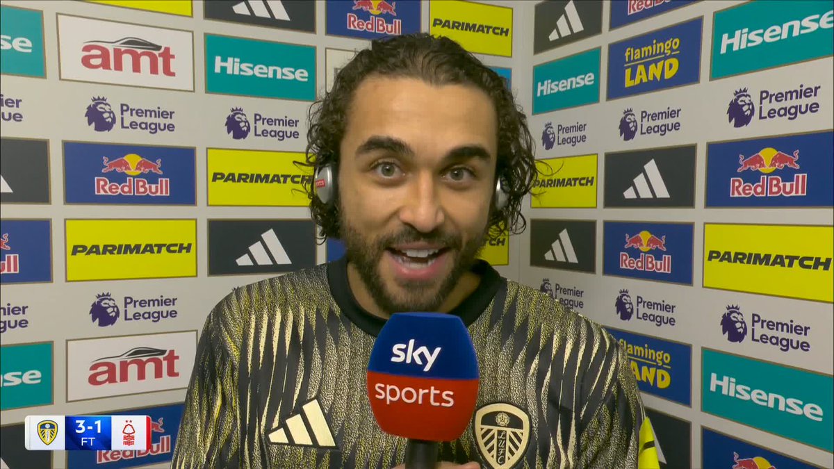 "It's a massive three points for us!" Dominic Calvert-Lewin explains what gave Leeds United the edge over Nottingham Forest 👀