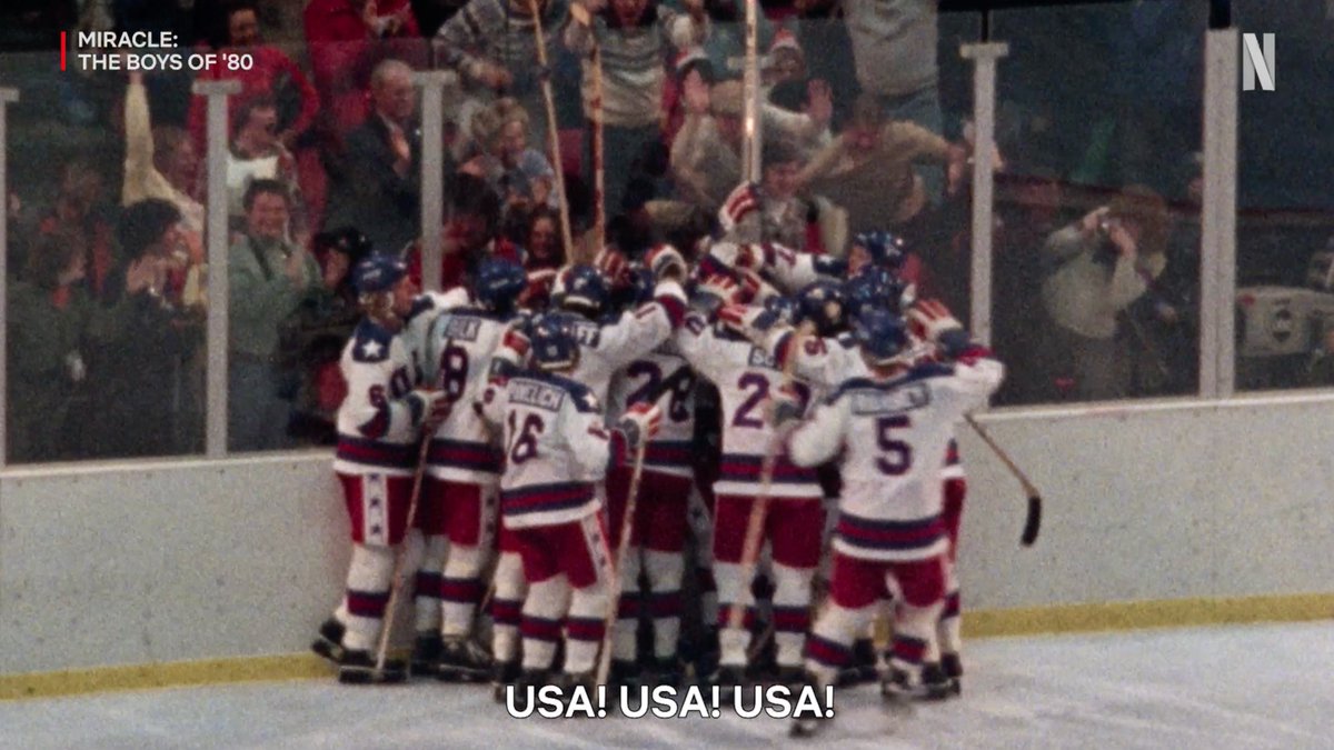 Al Michaels on the 1980 U.S. Olympic Hockey Team: “That was the first time that I can ever remember the ‘USA, USA’ chant. That hadn’t taken place at that point.” One of the greatest stories in sports history ❤️ For more on the 2026 Winter Olympics: