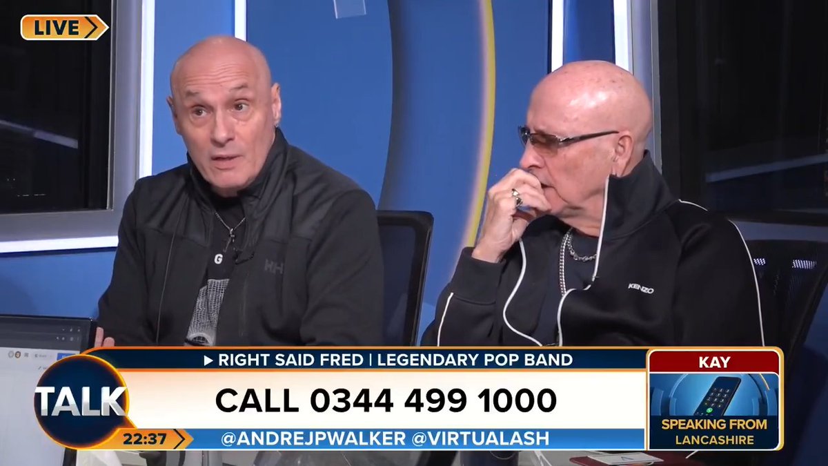 Right Said Fred say they are victims of 'cancel culture' after opposing Covid-19 vaccines. Fred Fairbrass: "Our autobiography, film and commercials were cancelled." André Walker Ash Right Said Fred