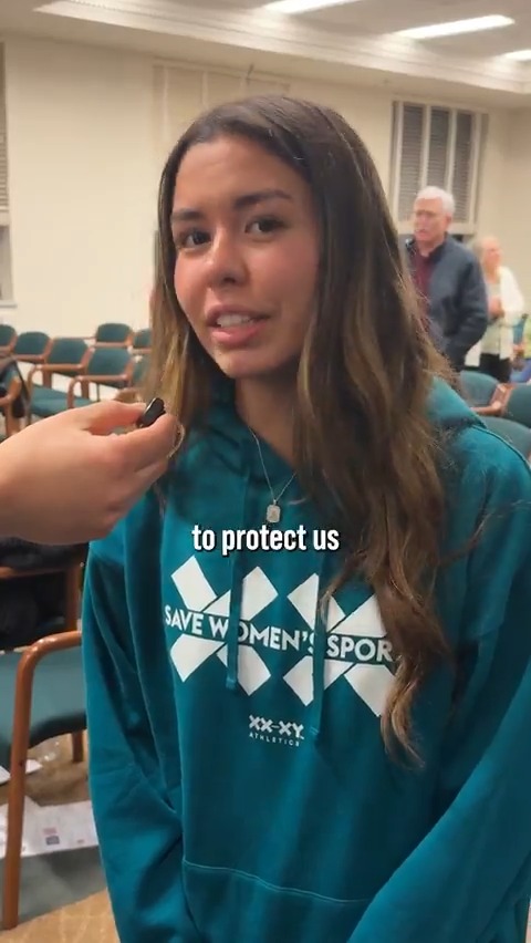 Listen to these two high school girls fighting to protect girls' sports in Washington state. They both had to compete against boys. Protecting girls' sports will be on the ballot in November.