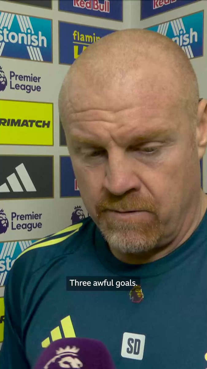 Sean Dyche wasn’t impressed with Nottingham Forest’s defending against Leeds 😬