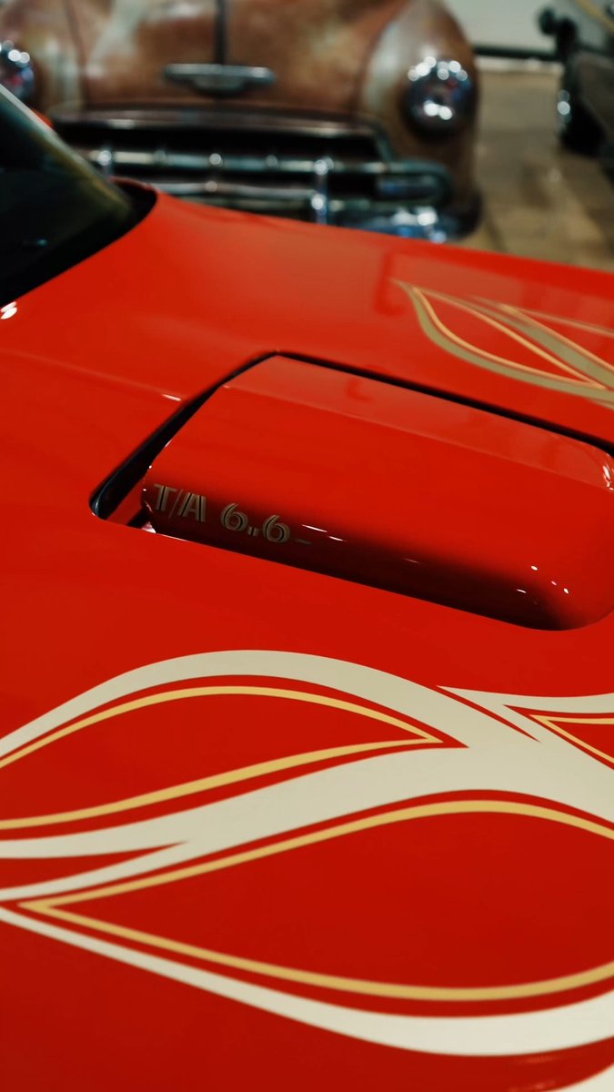 When I was 16, all I wanted was a red Trans Am. My parents said they couldn’t afford it, but I’d been working since I was 10, so I did what any hard-headed kid would do. I bought one with my own money. It looked just like this car. I wrecked it a few times, beat the hell out of it, and eventually let it go 🏎️ 💨 Fast forward about a decade ago, I decided I had to have one again. I wanted a true replica, but I didn’t realize how hard it would be to find a fully loaded Trans Am. Power windows, power brakes, power steering, 4-speed, 6.6L, honeycomb wheels, and the Hurst T-tops. That hunt took a long damn time. I finally called my buddy Dave Hall at @restoreamusclecar, the guy when it comes to Trans Ams, and had him restore it the right way 🇺🇸 💪