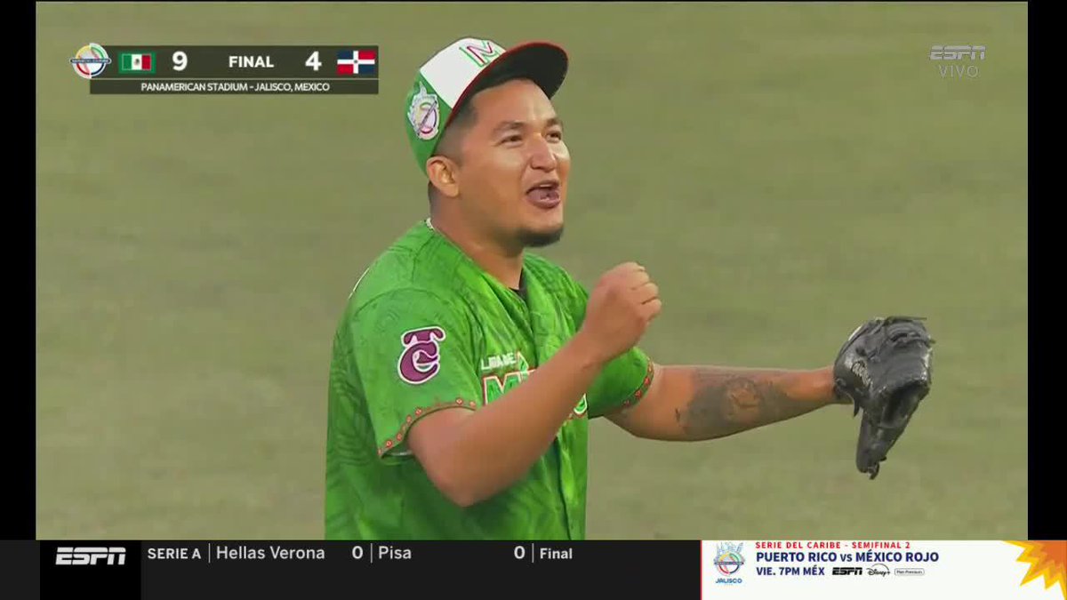 HABRÁ NUEVO REY EN LA SERIE DEL CARIBE 👑 México Verde avanzó a la final tras eliminar a los campeones reinantes, los Leones del Escogido. Disfruta la Serie del Caribe en #DisneyPlus Premium.