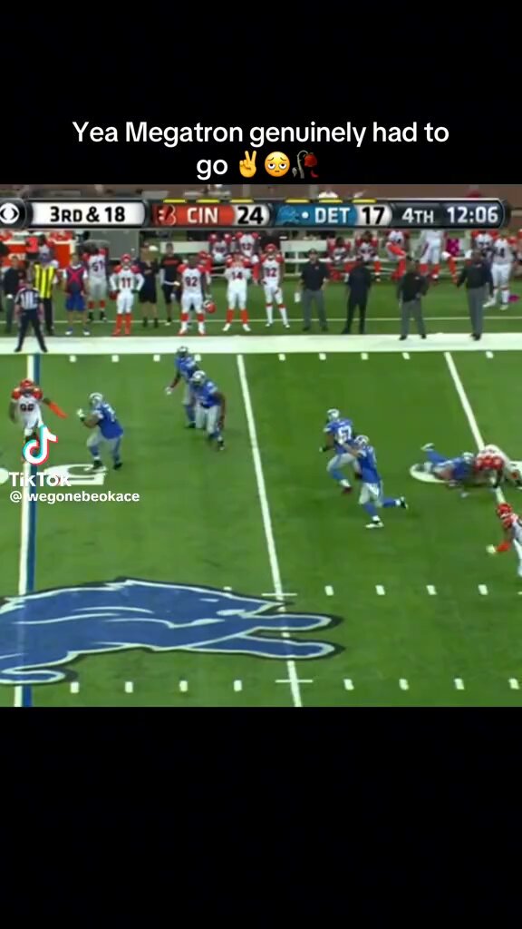 should have used the GOAT WR