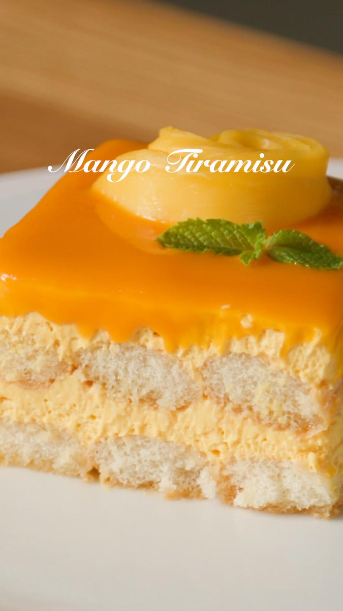 Mango Tiramisu