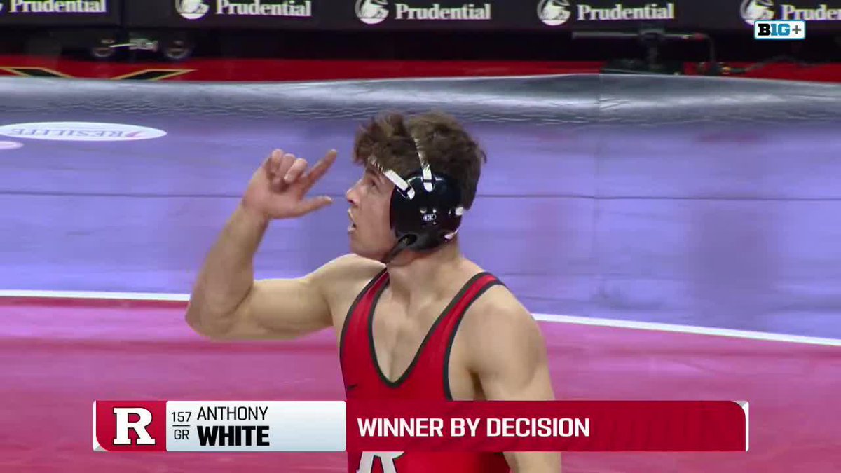 Anthony gets it done in OVERTIME! Watch on B1G+ #RelentlessPursuit | #GoRU