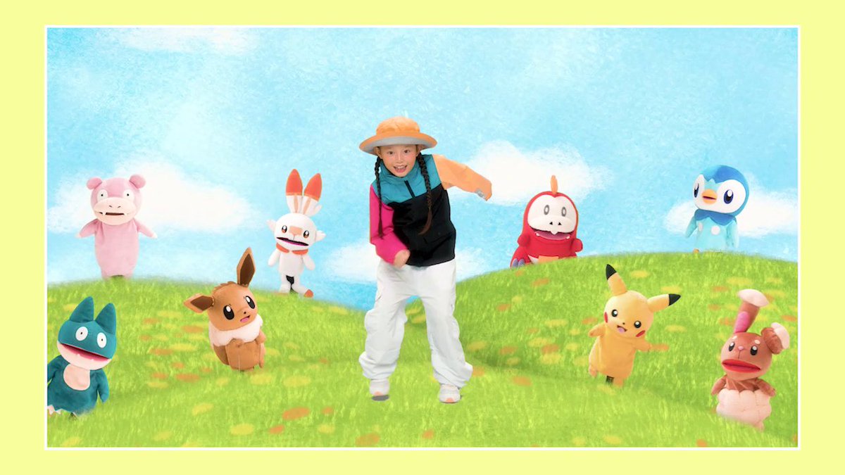 YouTubeチャンネル「ポケモン Kids TV」にて、英語のうた「Walking Walking」が公開中！ ポケモンといっしょに元気に体を動かしてみよう！ ぜひ、見てね！ #ポケモンKidsTV