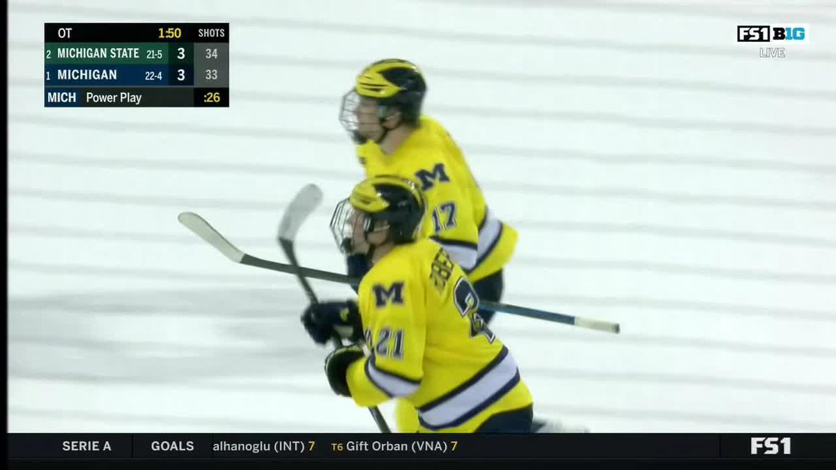 NO. 1 MICHIGAN TAKES DOWN NO. 2 MICHIGAN STATE IN OVERTIME 💥
