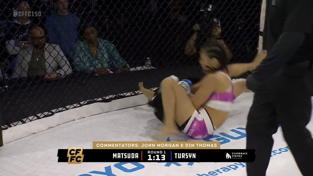 INSANE armbar from Arisa Matsuda 🇯🇵 She is the NEW CFFC Strawweight champion 🏆 #CFFC150