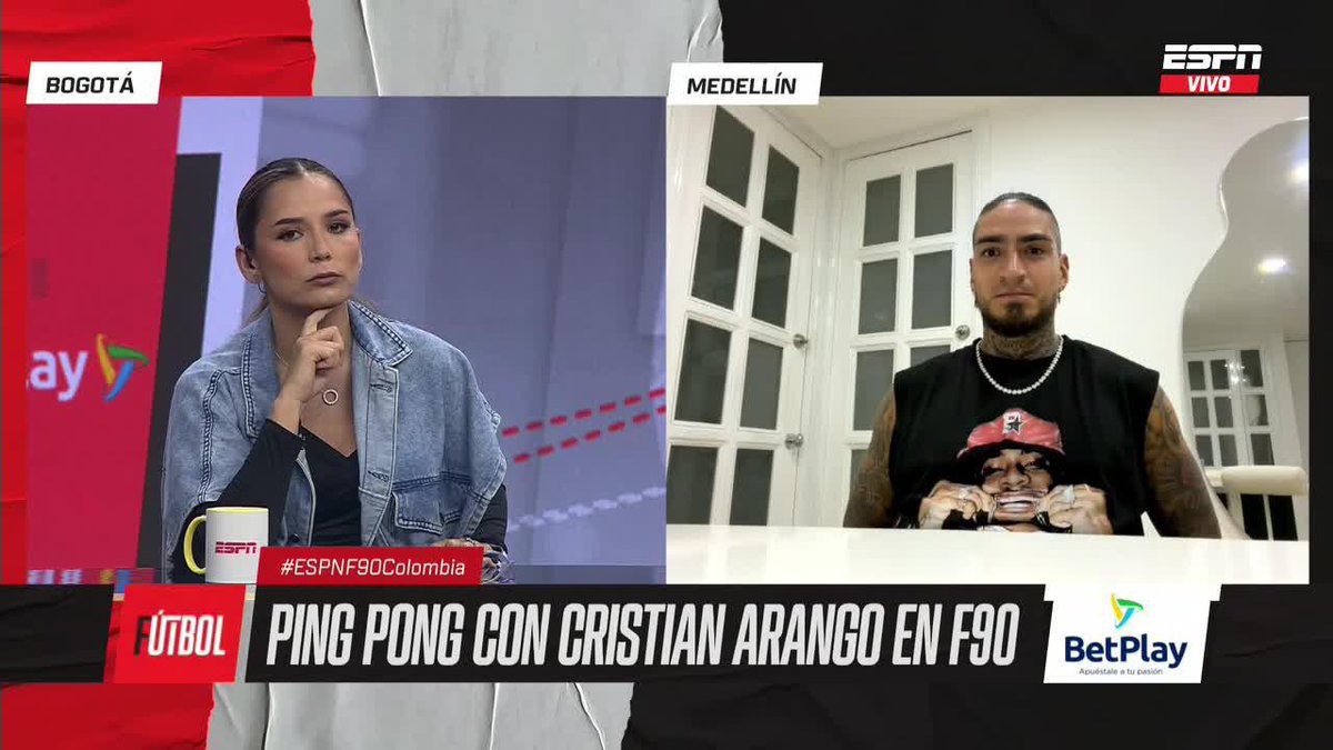 "Celebraría un gol contra Millonarios pero sin provocar" Cristian "Chicho" Arango, refuerzo de Atlético Nacional. ▶️ No te pierdas #ESPNF90Colombia en el Plan Premium de #DisneyPlus