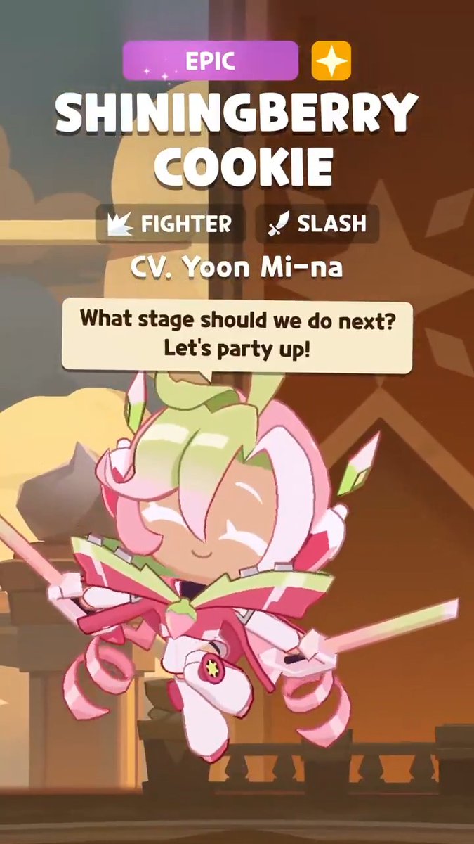 "The game isn't over until the credits roll!" A new Cookie is arriving in CookieRun: Tower of Adventures! The legendary gamer setting high scores in every game she plays, Shiningberry Cookie is coming on February 11! 🍓 #CookieRun #TowerOfAdventures #Update
