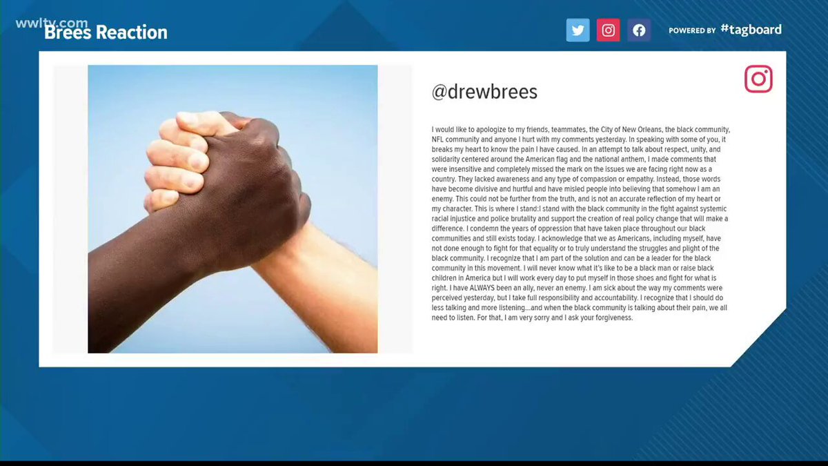 In honor of Drew Brees making the Hall of Fame, let's remember the time I got a New Orleans news station to read my troll response to one of Brees' tweets on live TV.