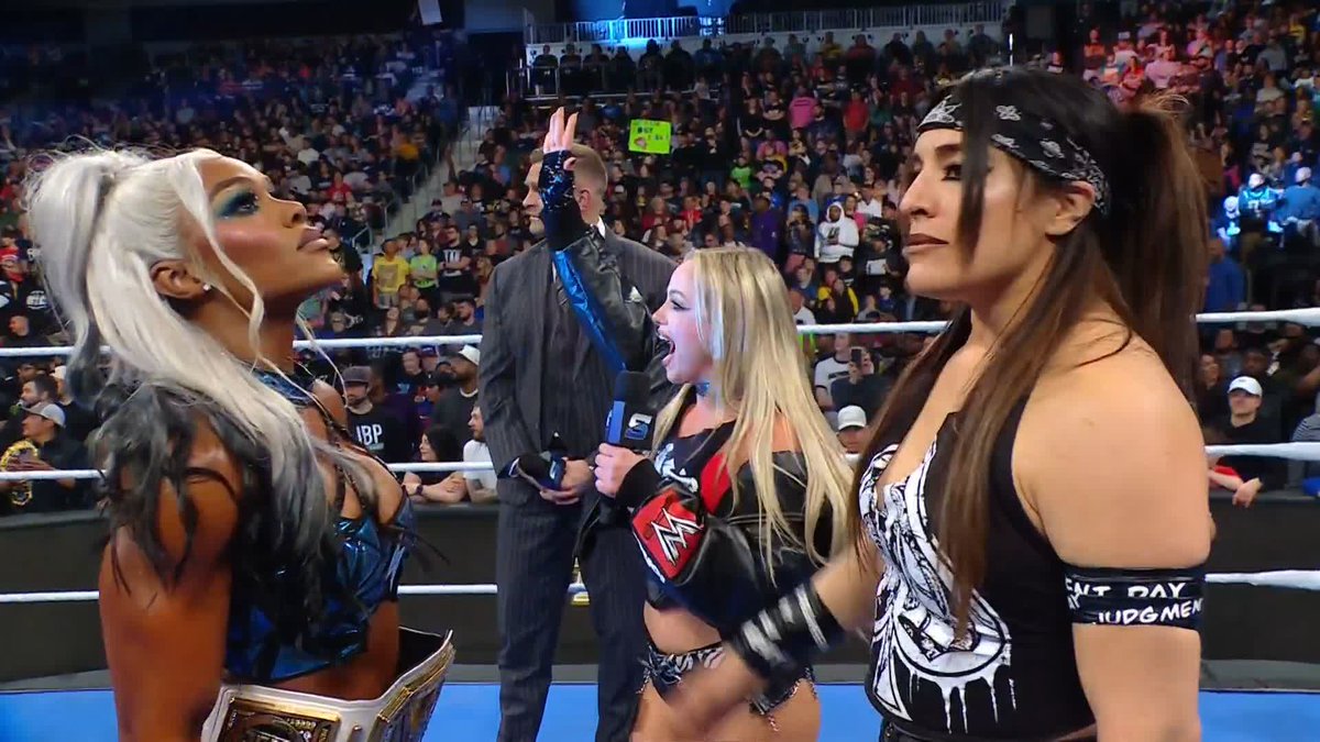 .LIV Morgan has a warning for Jade Cargill... 👀 Raquel