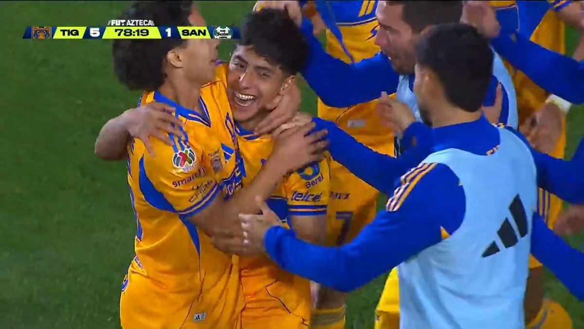 Y cerraba la noche el 'Chicha' con el quinto y definitivo del partido.