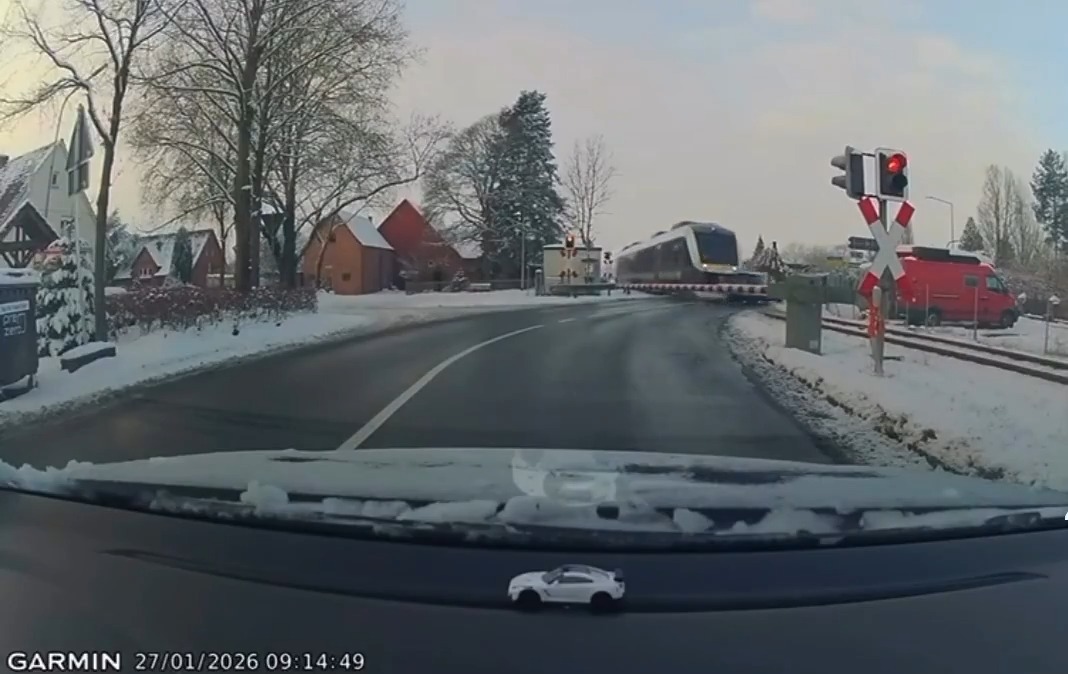 Another car vs. train real world experiment. The good news - doesn't appear the train was damaged🚊 Drive accordingly... #rural #science #trains #car #physics #FAFO #fail #OSHA