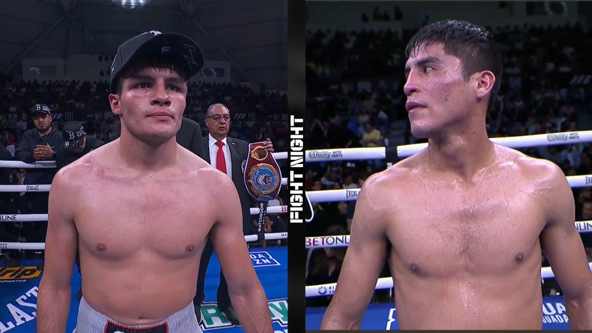What a scrap 👏 The scorecards read... 97-92, 97-92, 96-93 Alberto Mora climbs off the canvas to win the WBO NABO Featherweight Title 🛡️ #MedinaCuriel DAZN Boxing