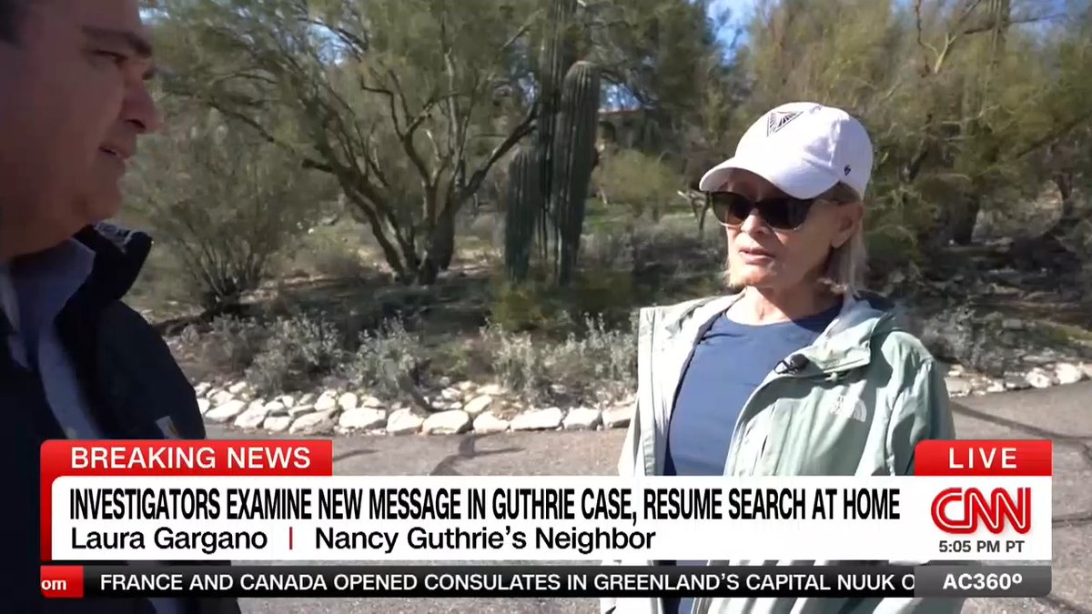 A neighborhood frozen in sorrow, CNN’s Ed Lavandera spoke with some of Nancy Guthrie’s neighbors about the search and how they are trying to help investigators.