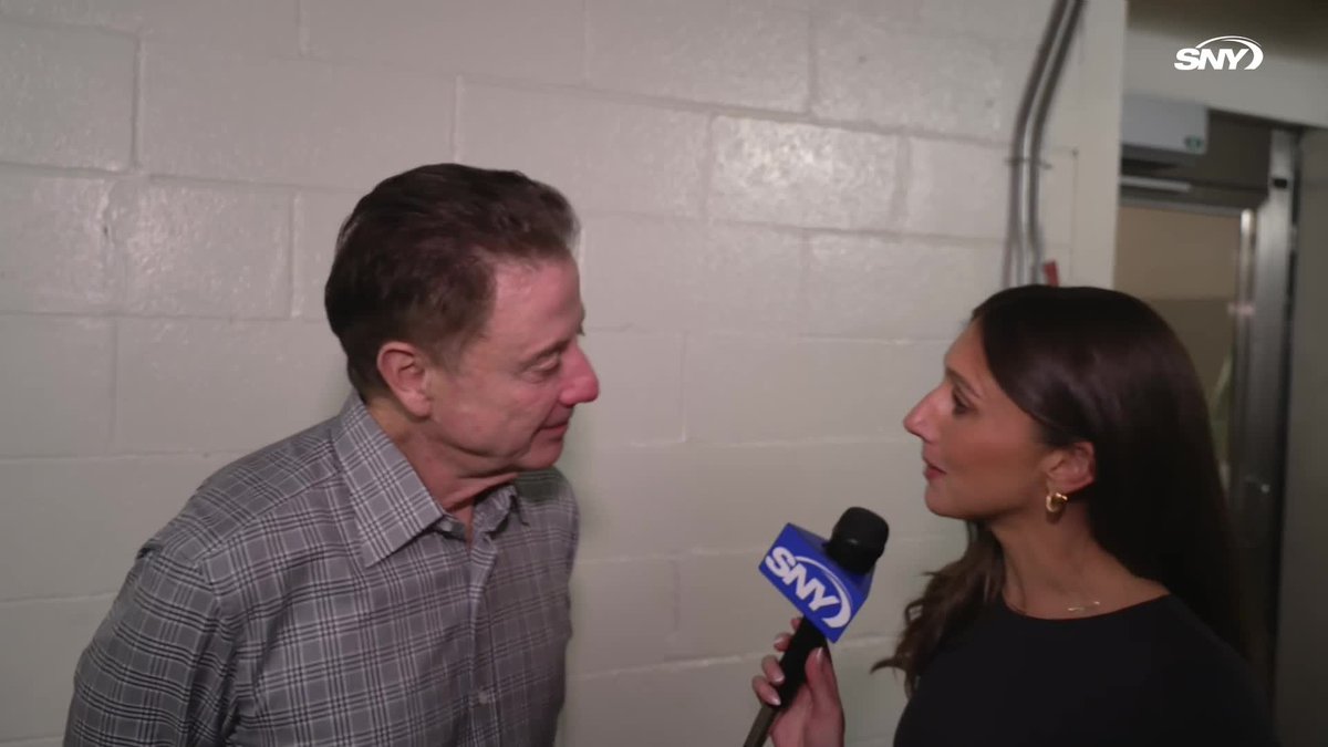"They suffered for 20 years. It's great for them to have a special night" Rick Pitino joins Niki Lattarulo to discuss St. John's Men’s Basketball's upset win over UConn...and how he's going to celebrate 😂