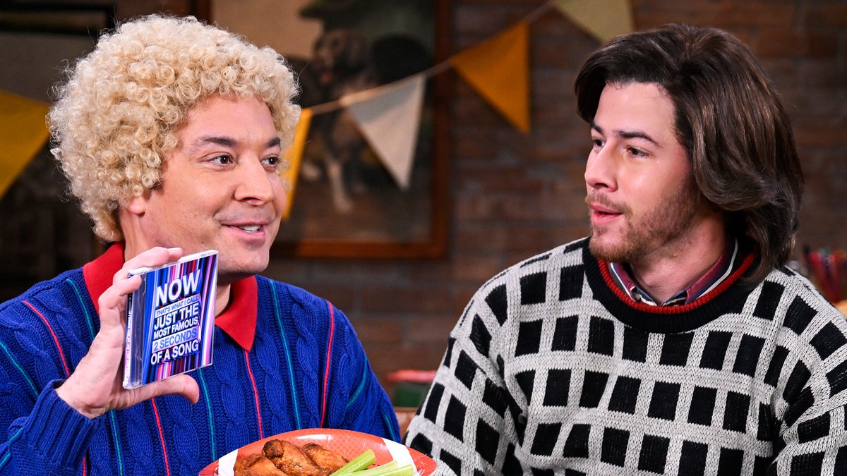 Now That's What I Call Just The Most Famous 2 Seconds Of A Song w/ Nick Jonas 🎵 #FallonTonight