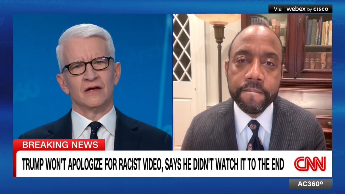 President Trump refuses to apologize for the racist video posted on his social media. "It's a sign of weakness," says Harvard professor and former NAACP President Cornell William Brooks.