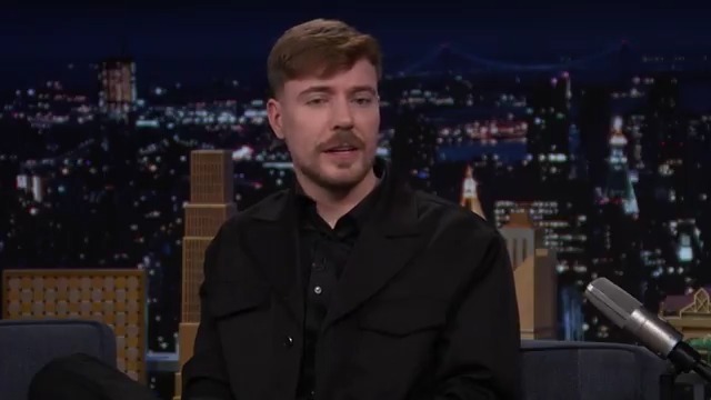 .MrBeast shares how his brand Feastables gives back! #FallonTonight