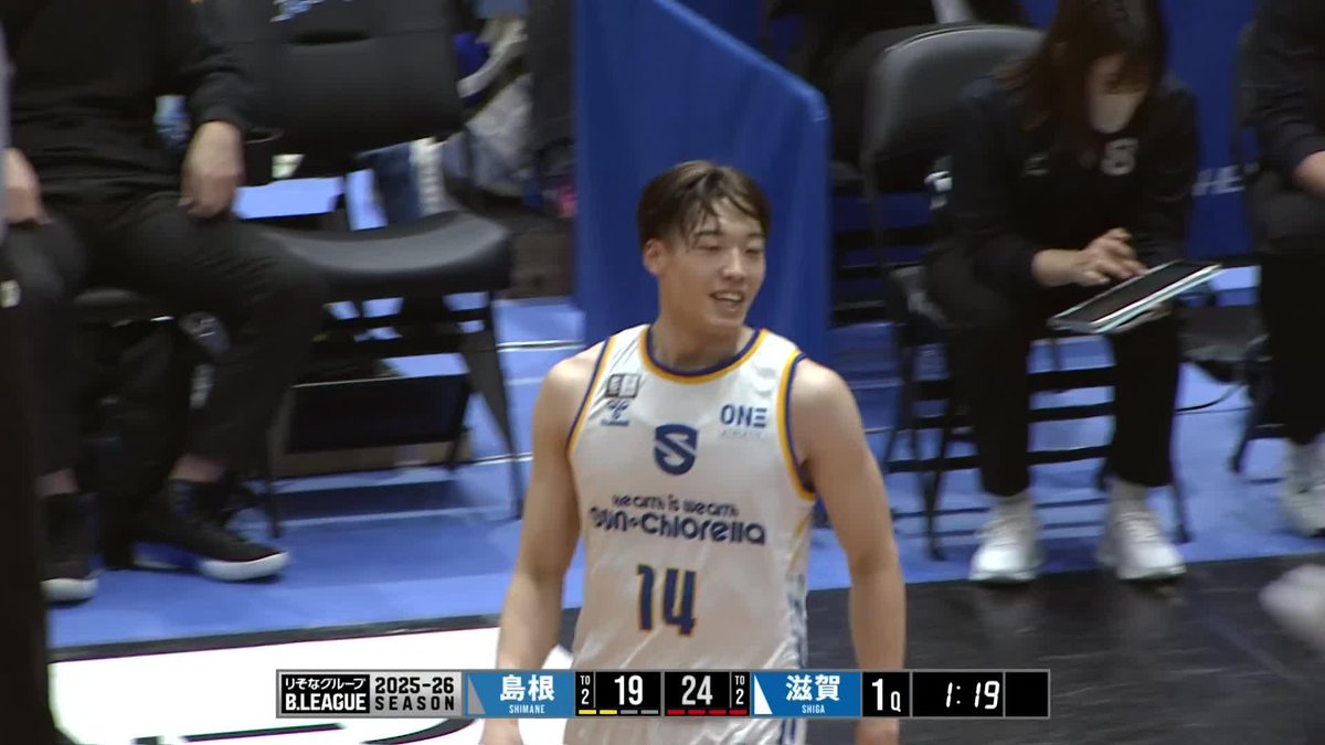 #岩下准平 ▶️ #西田陽成 大濠高校の先輩後輩コンビが早くも滋賀でホットライン開通❤️‍🔥 ━━━━━━━━ 🆚島根スサノオマジック 🎥バスケットLIVE #滋賀レイクス #GetHyped