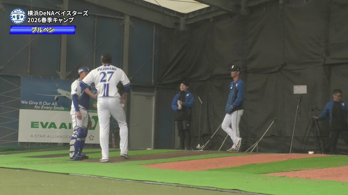 思う存分投げ込む 藤浪晋太郎＆松尾汐恩 大阪桐蔭バッテリーで完全復活へ 終了後も念入りに話し合い 🌸DeNA春季キャンプ #baystars #だったらDAZN DAZNならキャンプ・オープン戦も！ 月々2,300円 （年間プラン・月々払い） 今なら年間契約の初月無料 4/19(日)まで⏩
