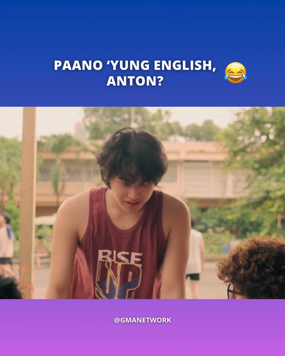 #KapusoFeels: Ang kulit mo talaga, Anton! 😂❤️ #AntonVinzon | For more Kapuso Feels, visit: