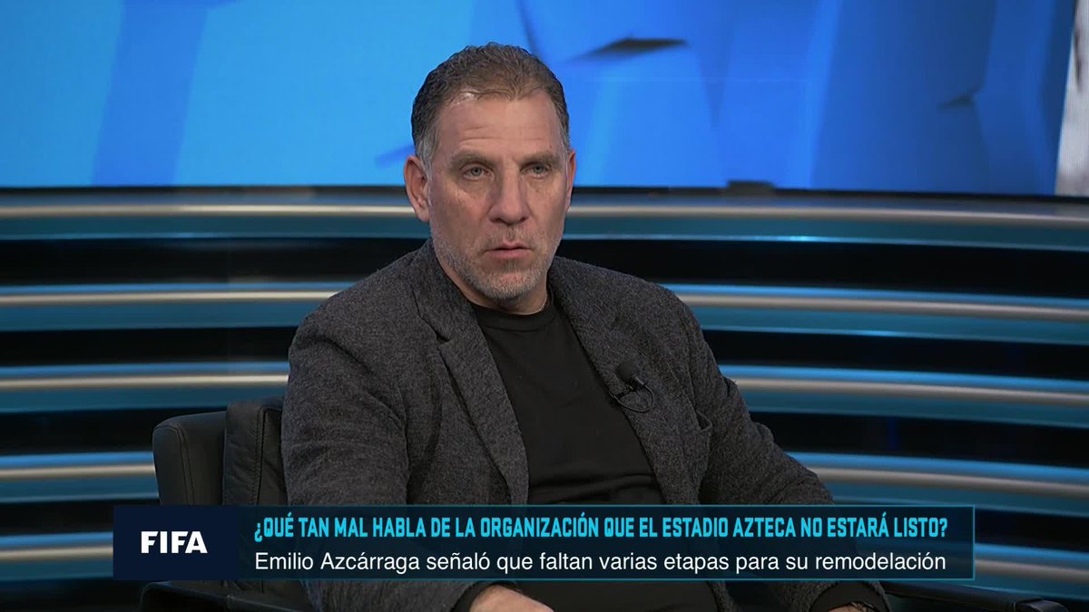 🚨🏟️"Si FIFA🌐 no ve el Estadio Azteca bien, le quita la sede a 🇲🇽México" 🎙️ Rubén Rodríguez 👤 #CuadroTitular 🔥