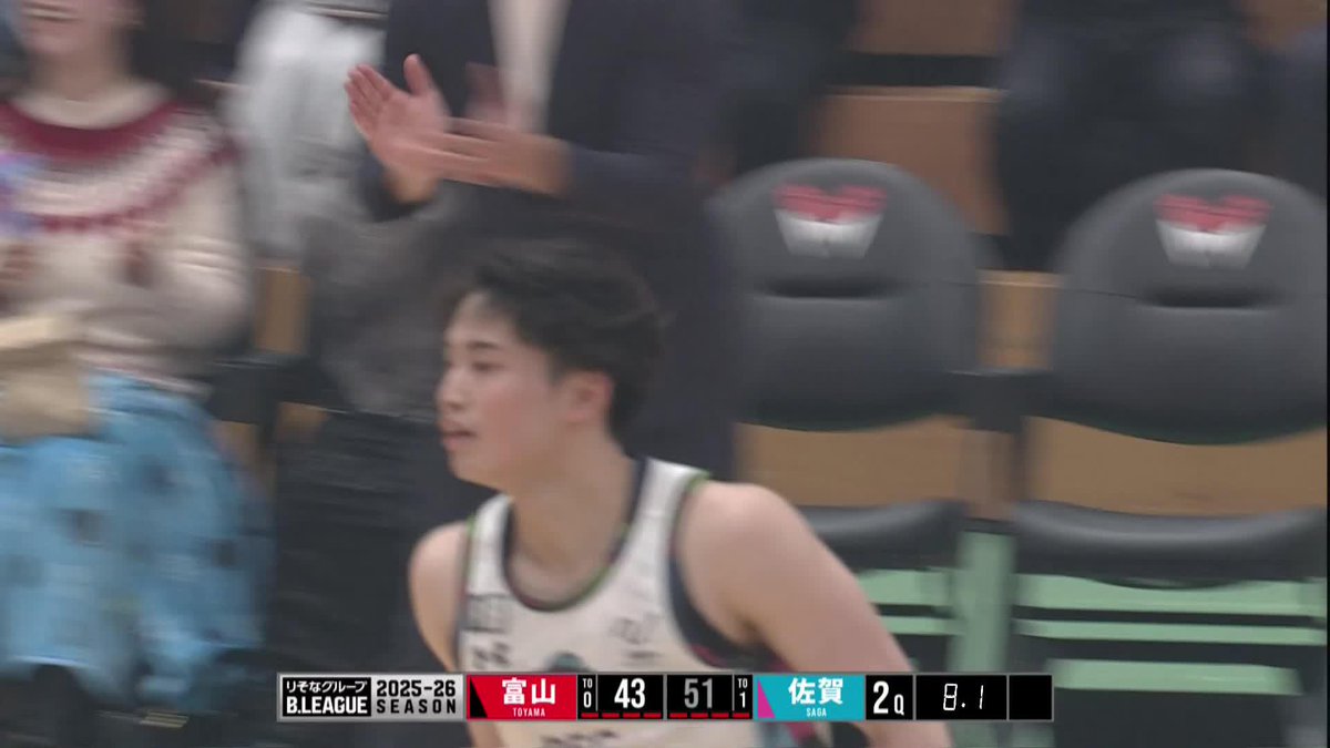 滞空時間の長い轟琉維のダブルクラッチ🌪️ 【公式】佐賀バルーナーズ 🏀 📡バスケットLIVEで生配信中 #Bリーグ #りそなグループ