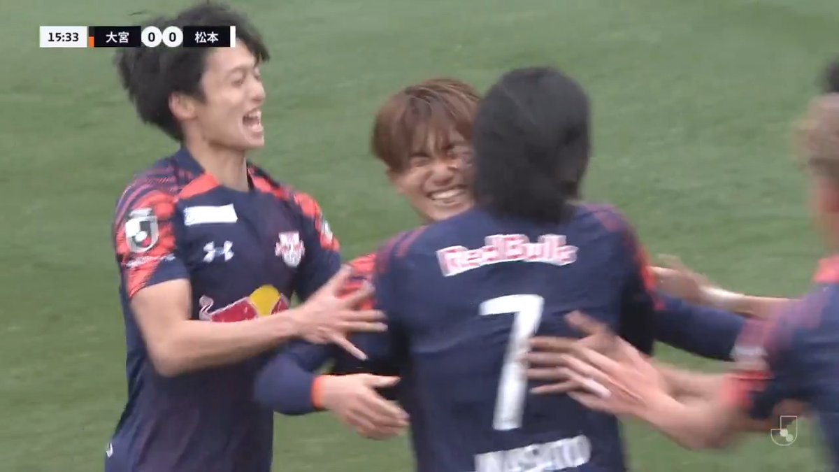 【ゴールシーン(2/7・松本戦)】 ⌚️ 16分 ⚽️ #山本桜大 🔽試合結果はこちら 🔽 #DAZN で全試合配信 #RB大宮アルディージャ #ardija #大宮_松本