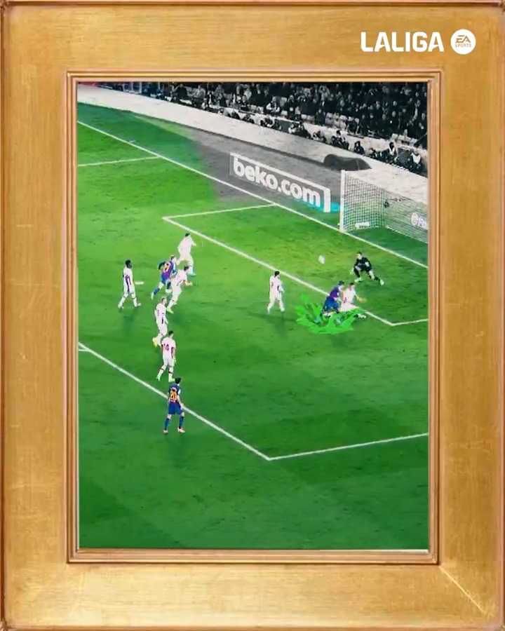Un taconazo para el recuerdo. 👀 Luis Suárez | BarçaMallorca