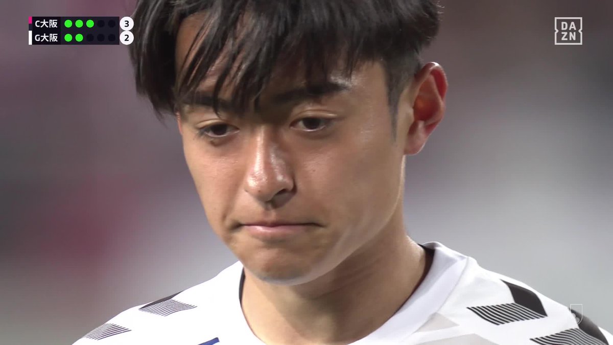 ボルテージは最高潮に⤴️ 名和田&新キャプテンの中谷がPK成功後に ゴール裏のG大阪サポーターを煽る! サポーター含め全員で掴んだダービーの勝利! 🏆 明治安田J1百年構想リーグ 🆚C大阪×G大阪 📱DAZN ライブ配信中 #Jリーグ だったらDAZN #Jリーグ開幕