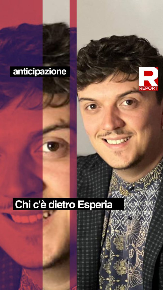 Con una pubblicazione continua di video sui social, in meno di un anno Esperia ha raggiunto oltre 130mila follower su Instagram e 1 milione e mezzo di like su TikTok. Il direttore editoriale è Gino Zavalani, 33enne. Ma chi c'è dietro la testata? Domenica dalle 20.30 su #Rai