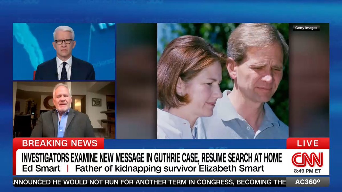 Ed Smart, father of kidnapping survivor Elizabeth Smart, says he believes "one of the biggests assets is the public" in the Nancy Guthrie case, like tips to law enforcement and social media.