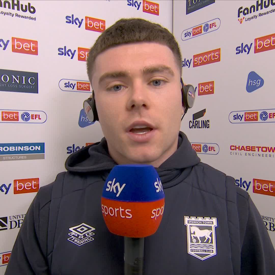 "The belief we have in the changing room is incredible" ๐ Leif Davis discusses Ipswich's push for promotion ๐บ