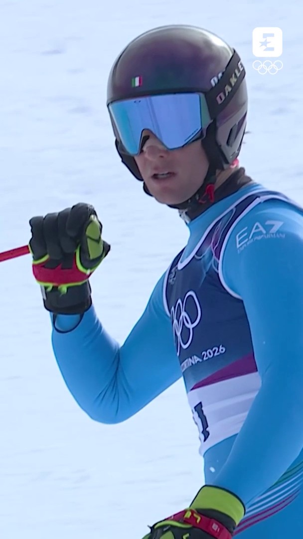 GIO FRANZONI PORTA A CASA LA NOSTRA PRIMA MEDAGLIA L’Azzurro è autore di una prova meravigliosa in discesa libera, formando una super doppietta con il bronzo di Paris! Che momento di forma sta vivendo questo ragazzo