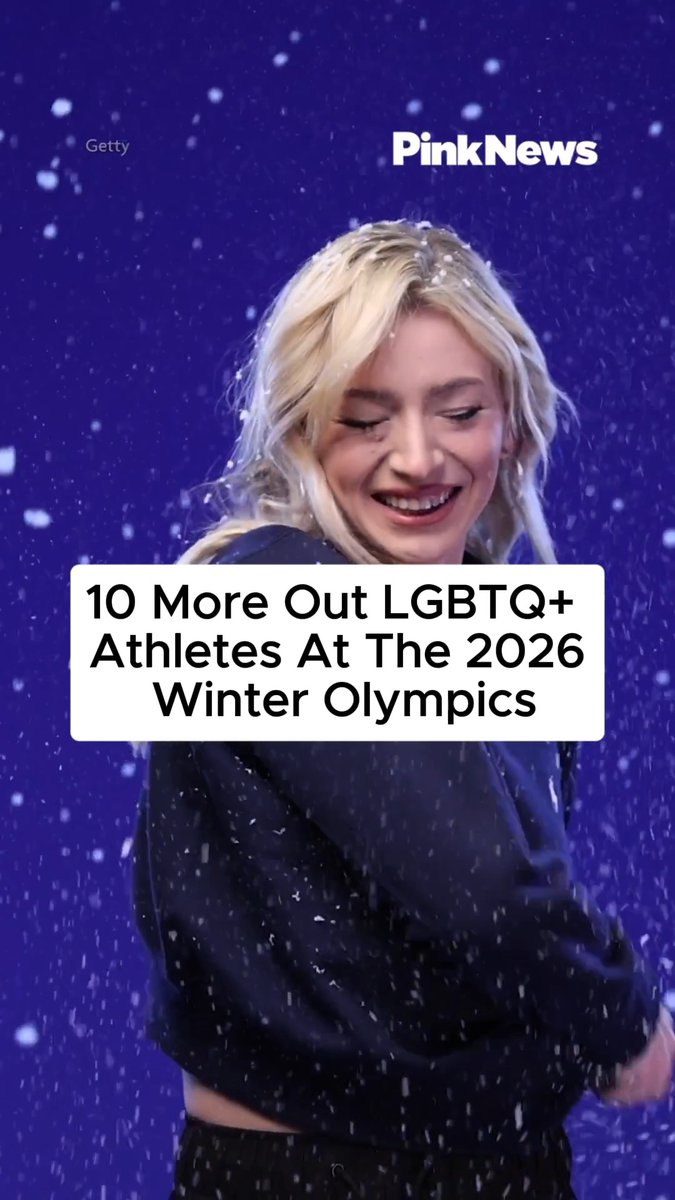 Here are 10 more out LGBTQ+ athletes set to compete at the Milano Cortina Winter Olympics next month ❄️ Did we miss any? Comment below!
