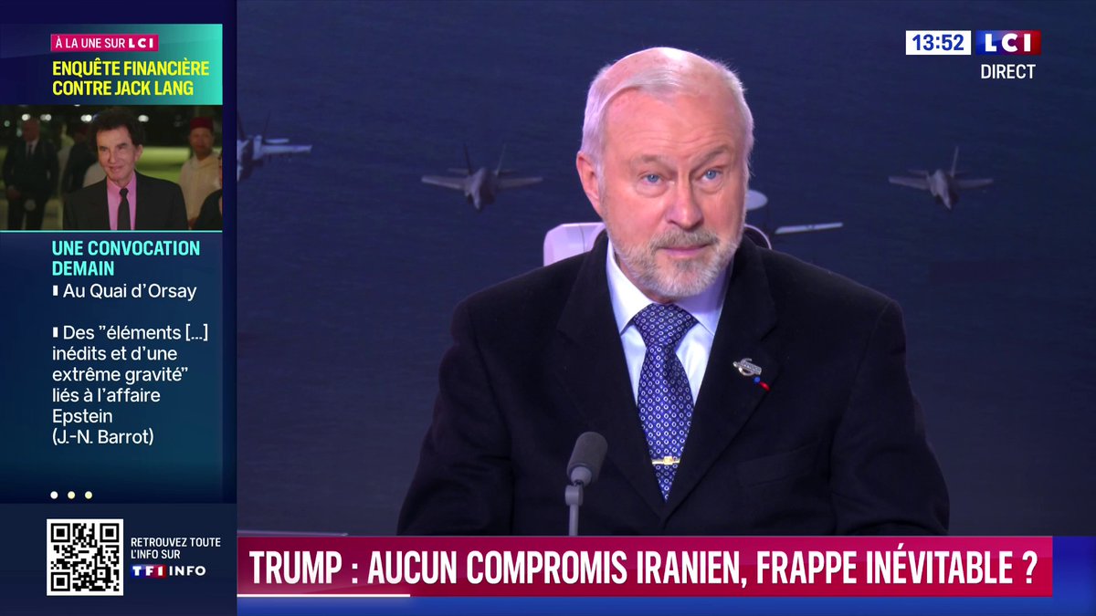 ▶️ L'Iran intransigeant malgré le risque de frappes ? 🗣️ "Les discours iraniens que l'on entend sont complètement déconnectés de la réalité géopolitique... ils sont dans leur monde. S'ils veulent retrouver leur créateur plus vite que prévu, c'est leur problème" : Francois Chauvancy
